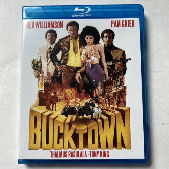 Scorpion Bucktown Blu-ray-HD-widescreen-Fred Williamson-Pam Grier-bonus-70s - Picture 2 of 5